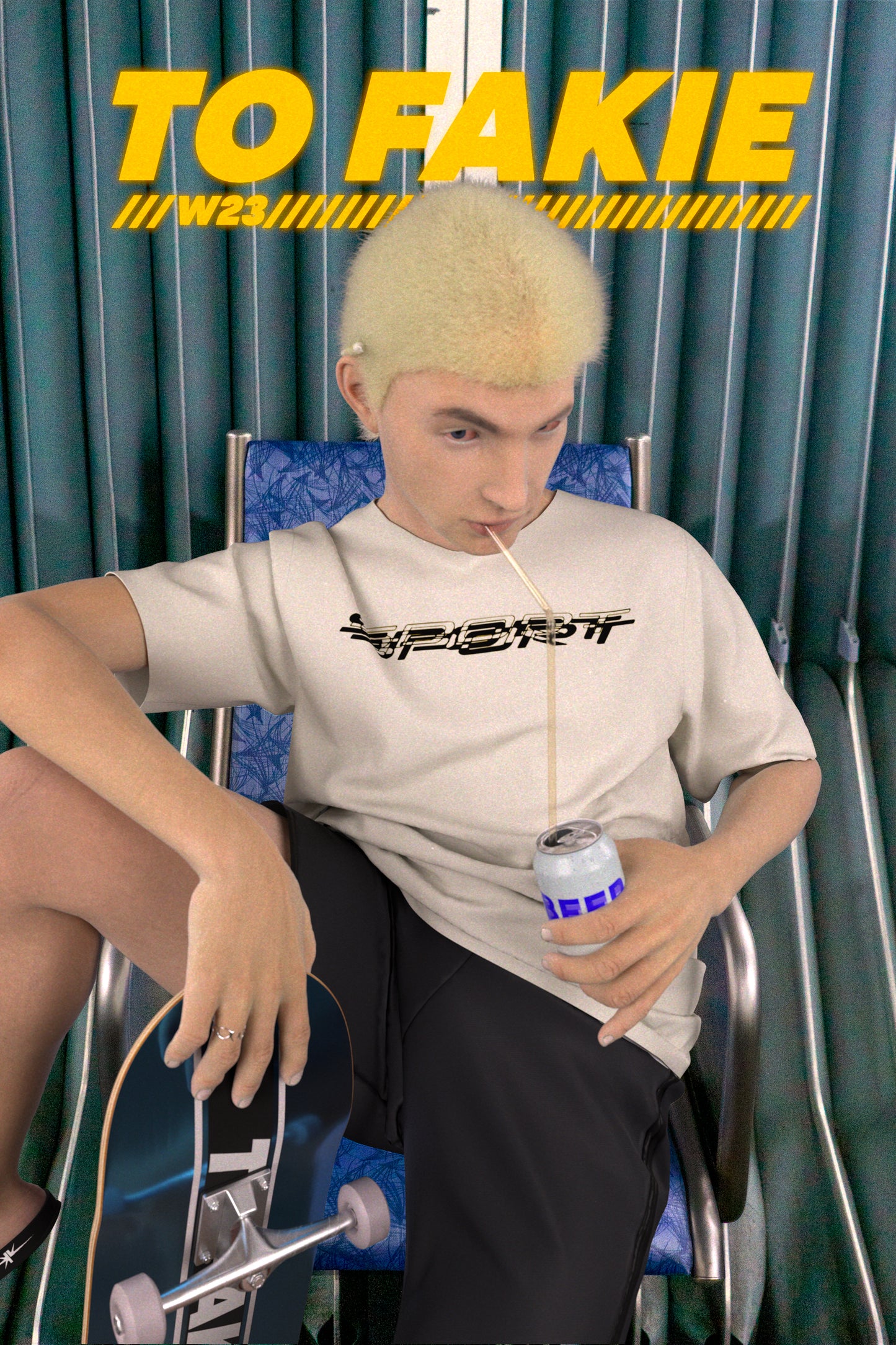 Sport Regular Tee Vintage White