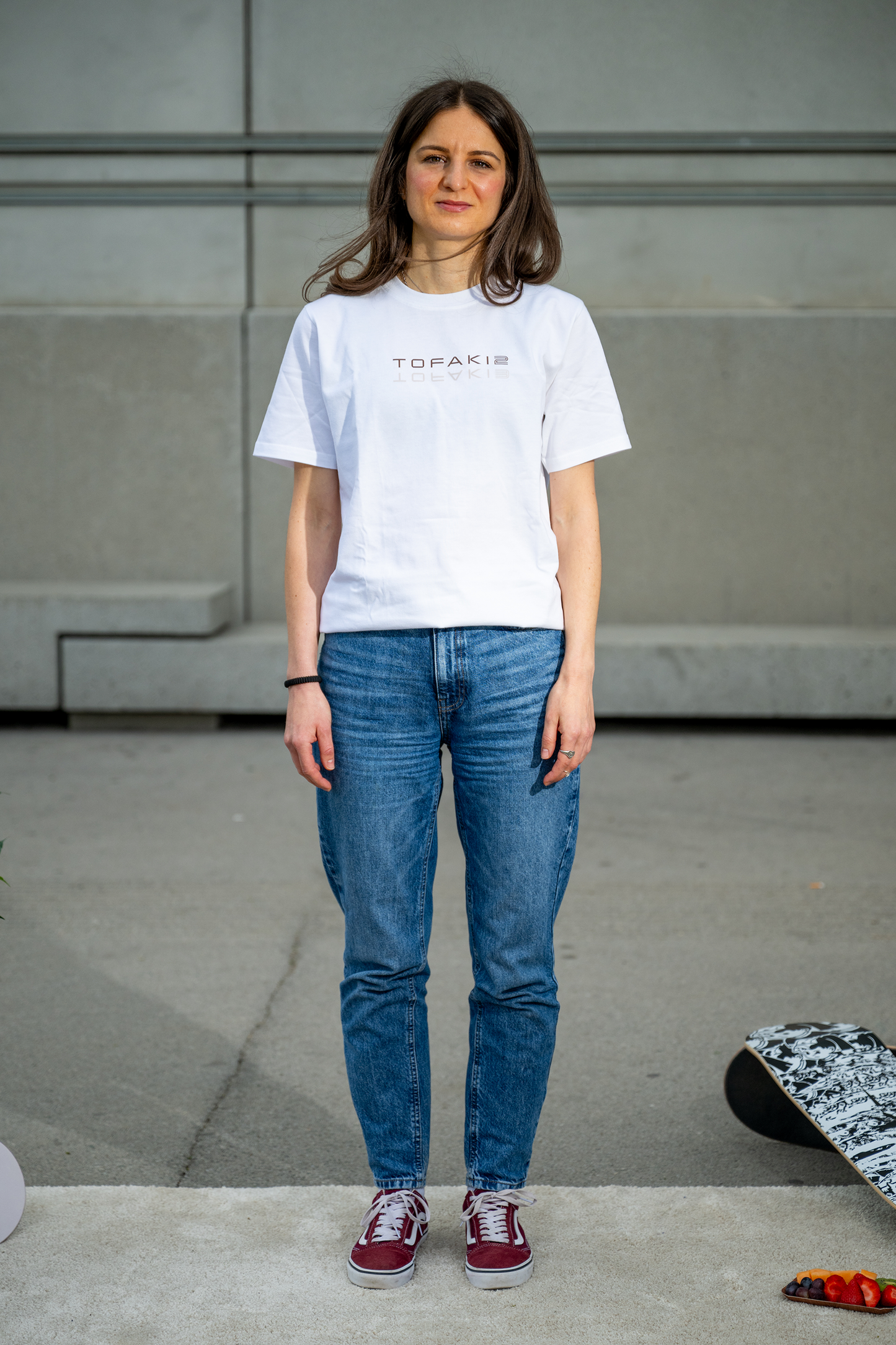 TOFAKI2 Tee white