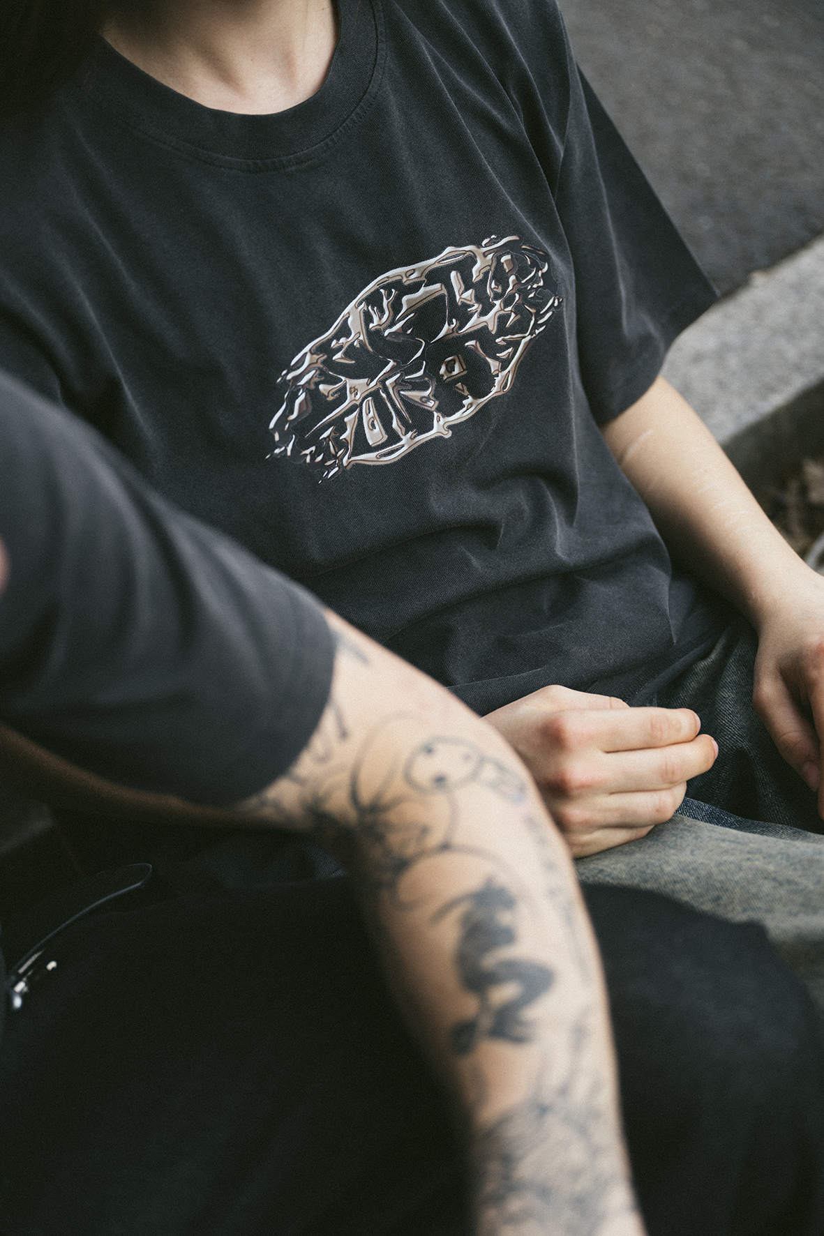 Terra.E Collab Regular Tee vblack