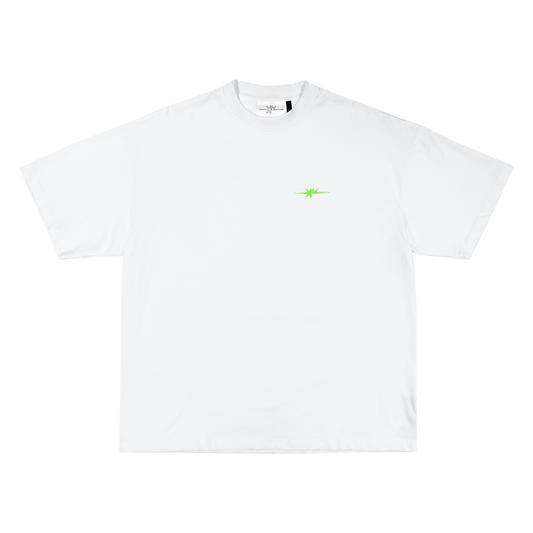 Mini Logo Tee white/green